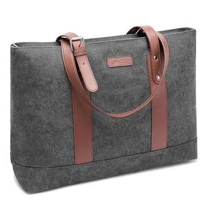 Lokass Handbag Multi-Function Premium Shoulder Bag Laptop Tote Canvas Large Bag